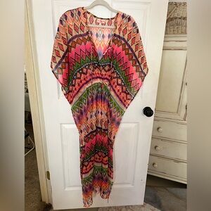 Z&L Cover-Up dress Womens Size M Boho Beachy Resort